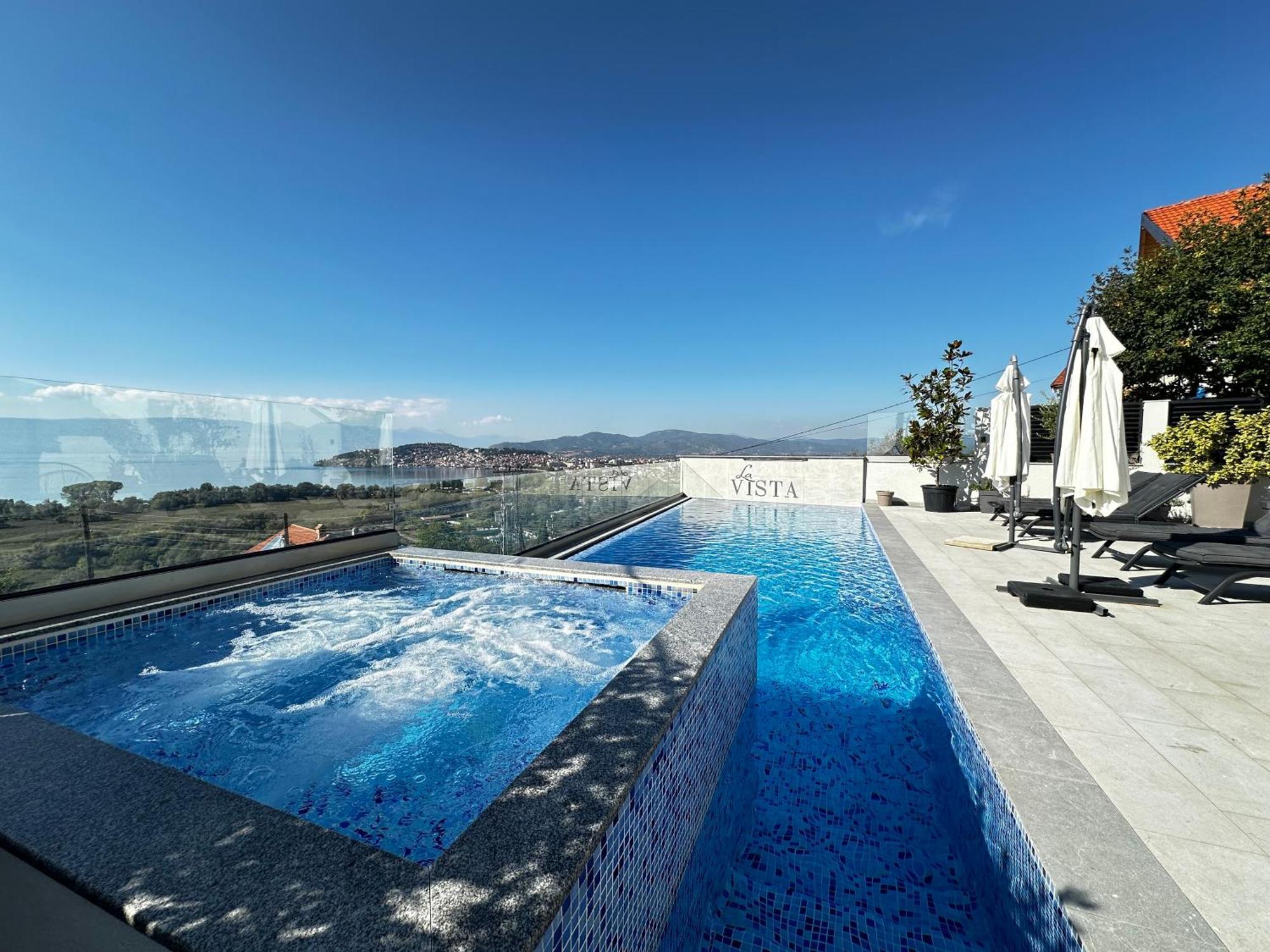 La Vista Luxury Villa Охрид Екстериор снимка