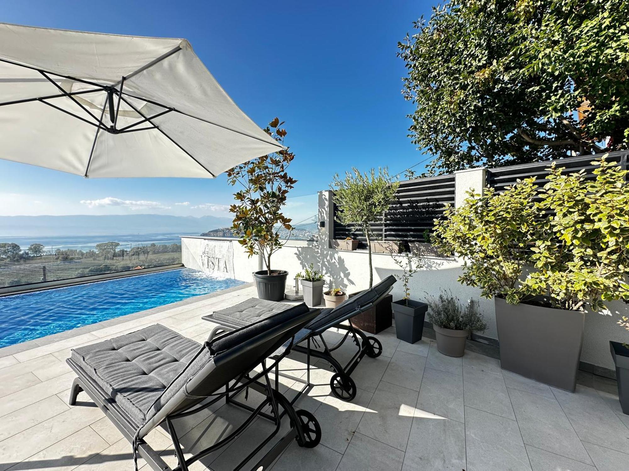 La Vista Luxury Villa Охрид Екстериор снимка