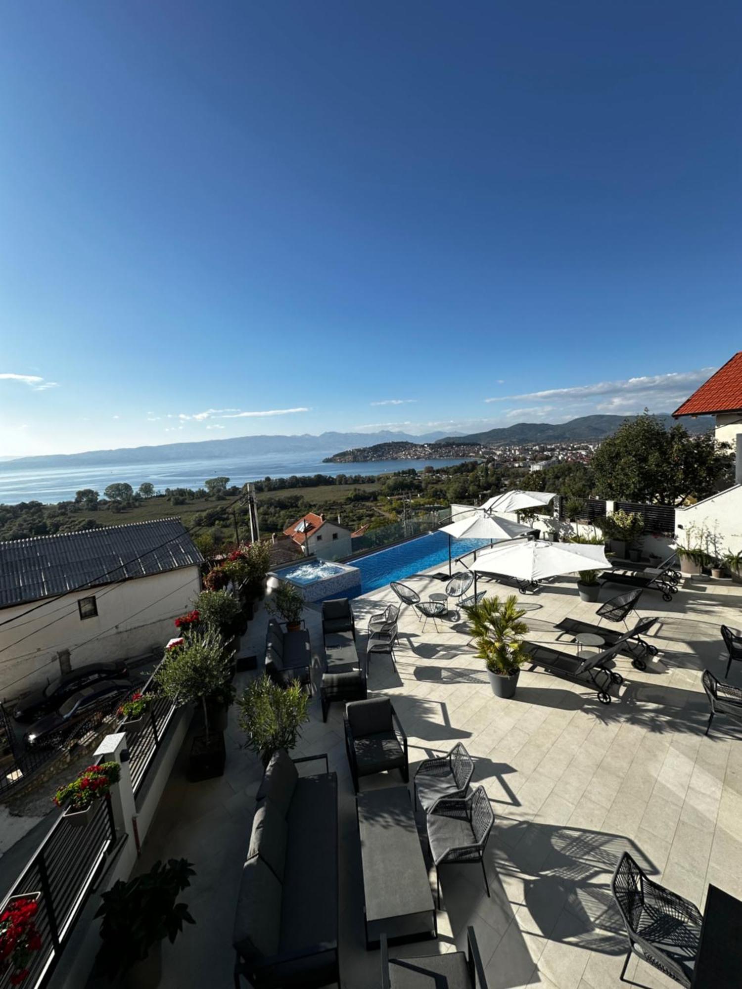 La Vista Luxury Villa Охрид Екстериор снимка