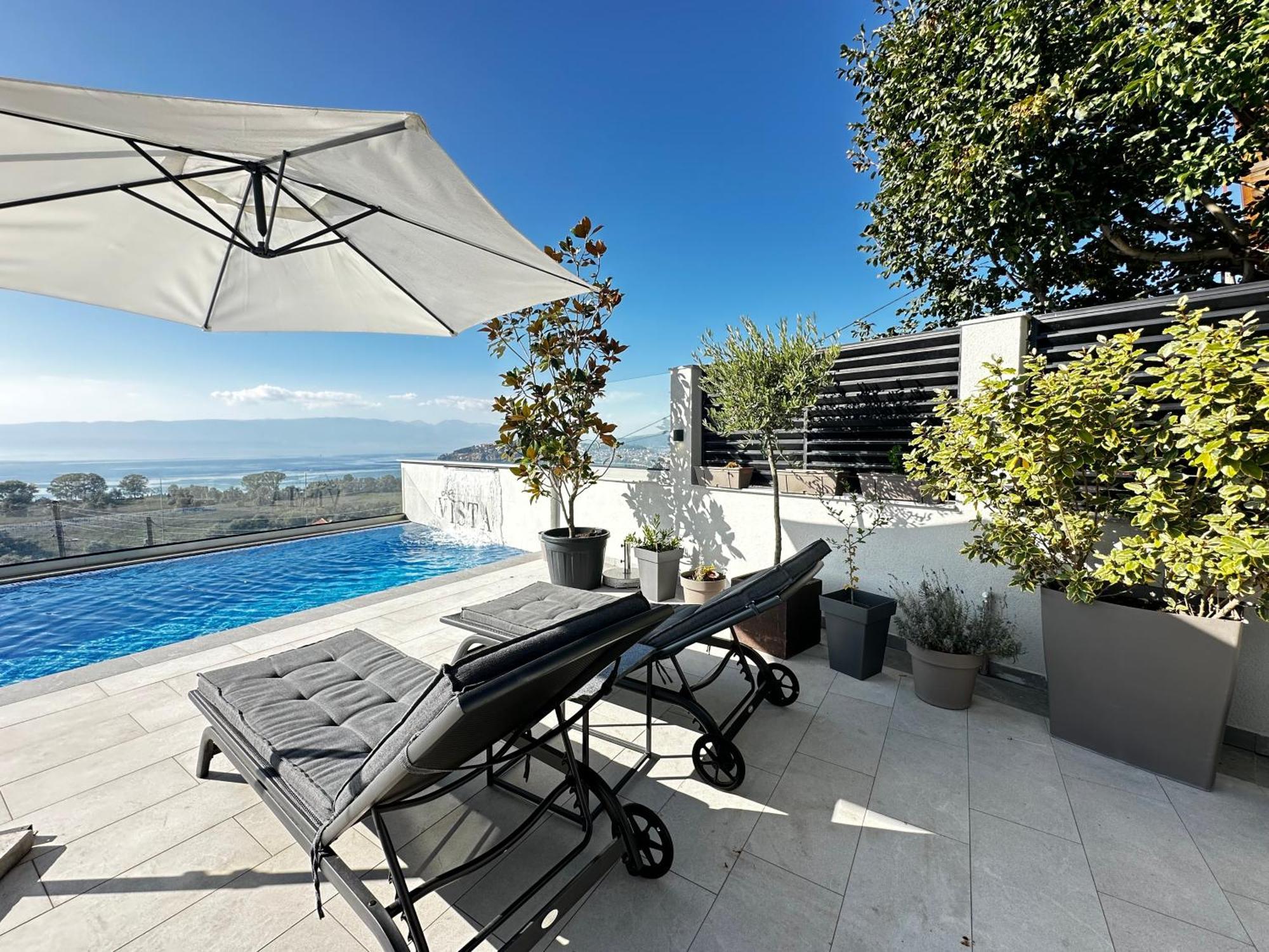 La Vista Luxury Villa Охрид Екстериор снимка